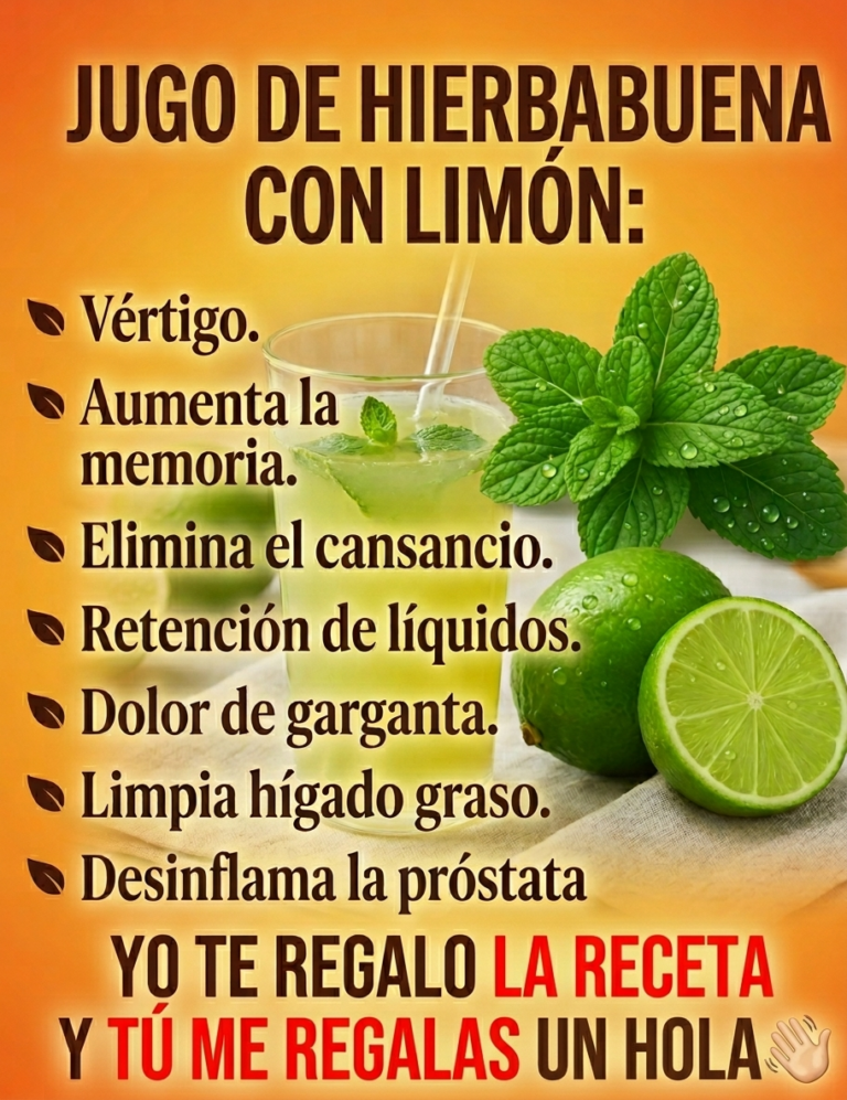 Beneficios de la Hierbabuena con Limón para la Salud y el Bienestar