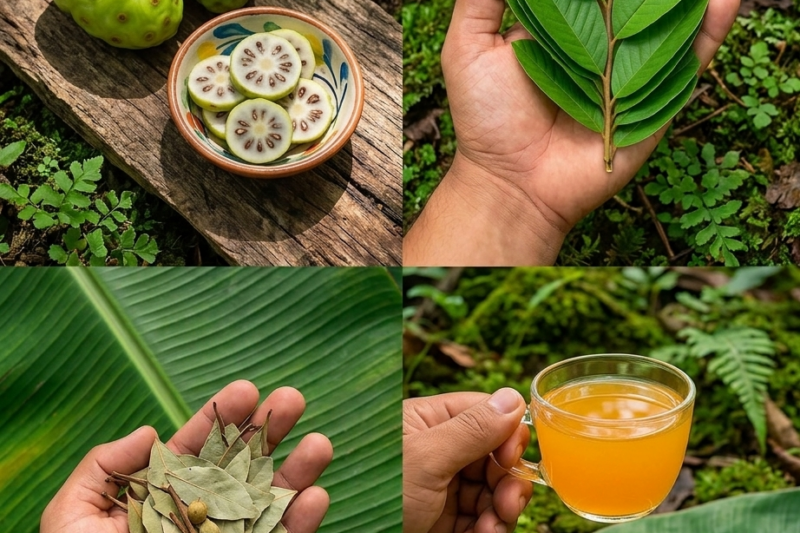 Té de noni y hojas de guayaba: uso y preparación