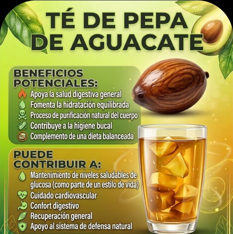 Té de Pepa de Aguacate como preparar y Sus Beneficios