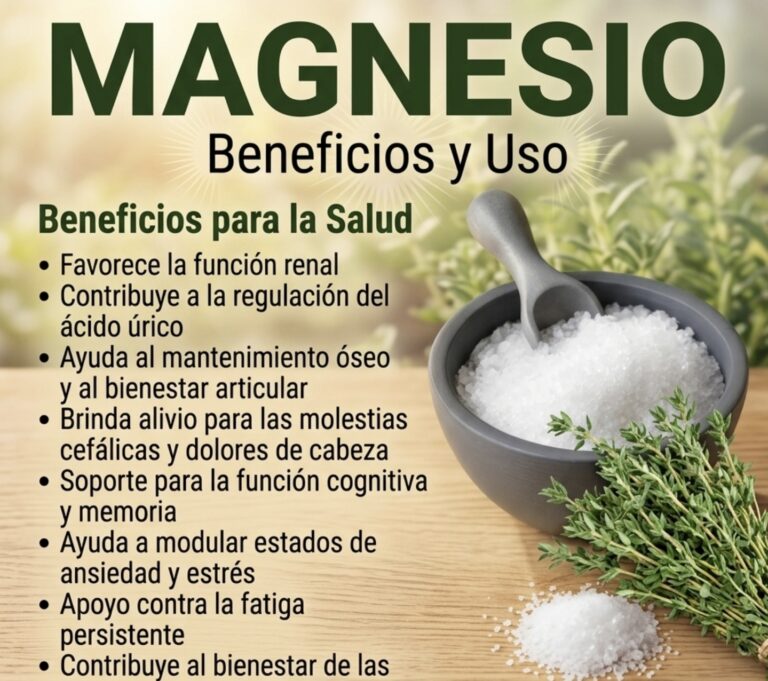 Magnesio: El Mineral Clave Que Tu Cuerpo Necesita Cada Día