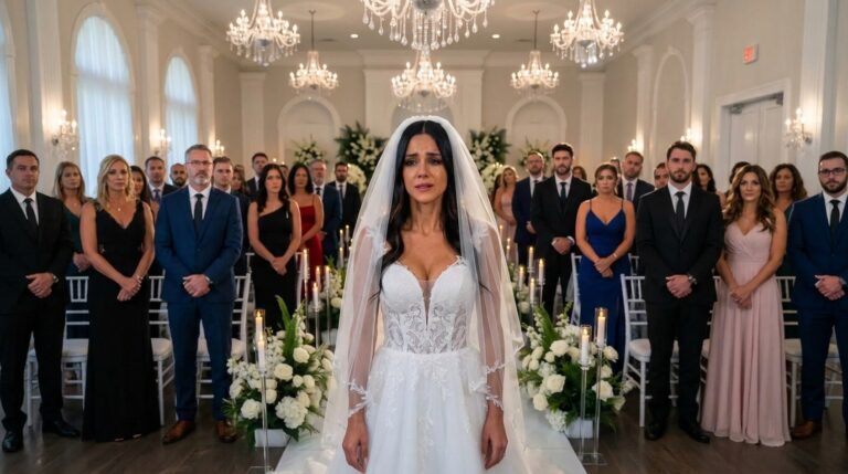 Me dejaron en el altar.